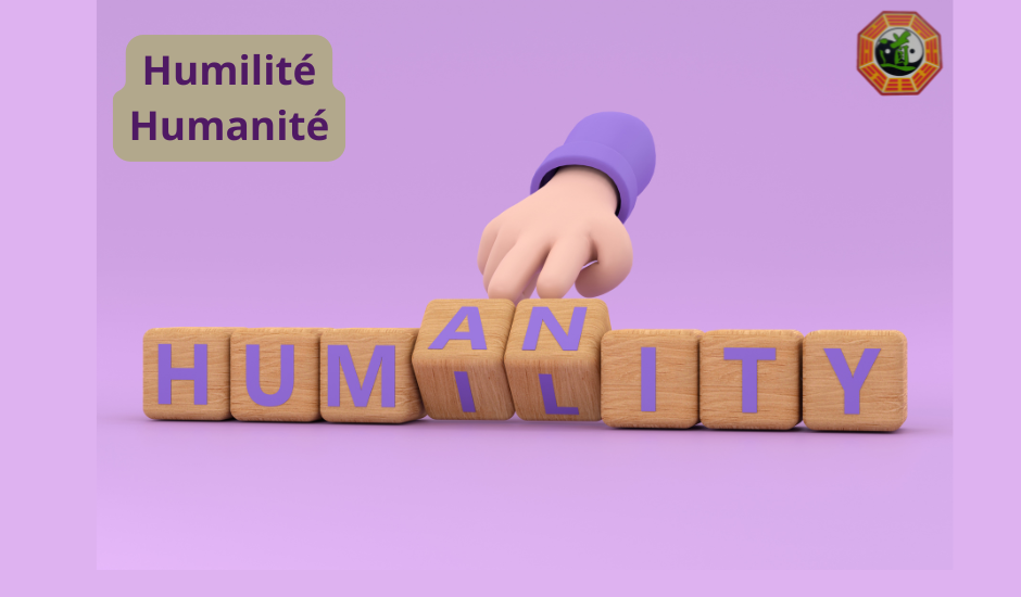Jeu de mots entre "Humanité" et "Humilité".